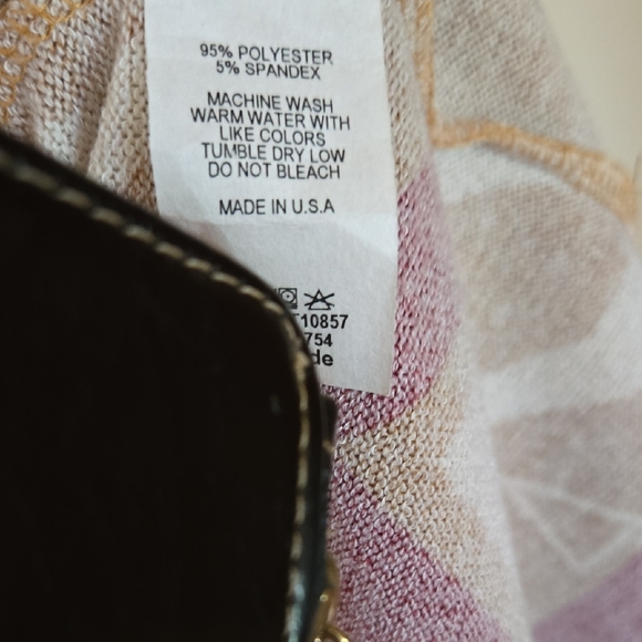 Geometric Aztec Patterned Tan Duster CardiganSweater - Picture 2 of 4